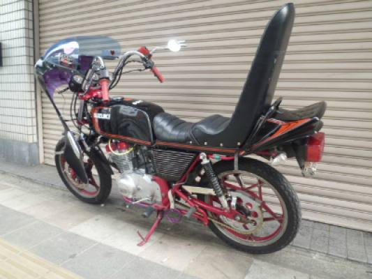 gsx400e gsx250e ザリ 3段シート-