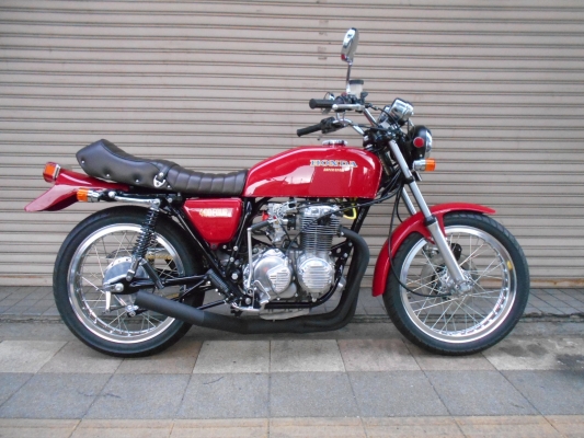 CB400F(408)レストア車の現況写真